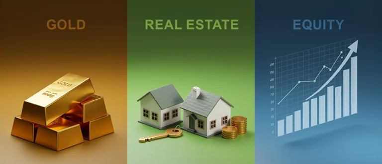 Real Estate or Equity – Which Is Better for Wealth Creation?